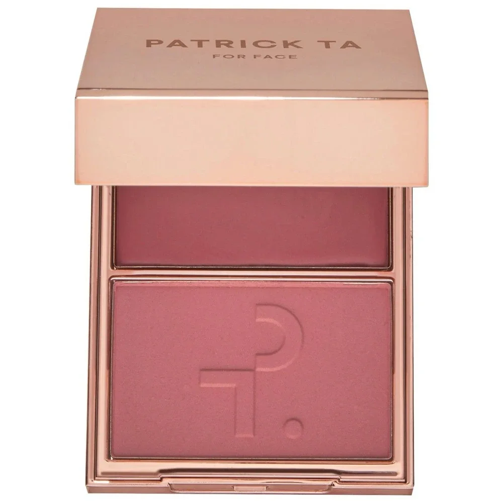 PATRICK TA Major Headlines Blush Duo She Goes to the Gym NIB Cool Mauve Rose